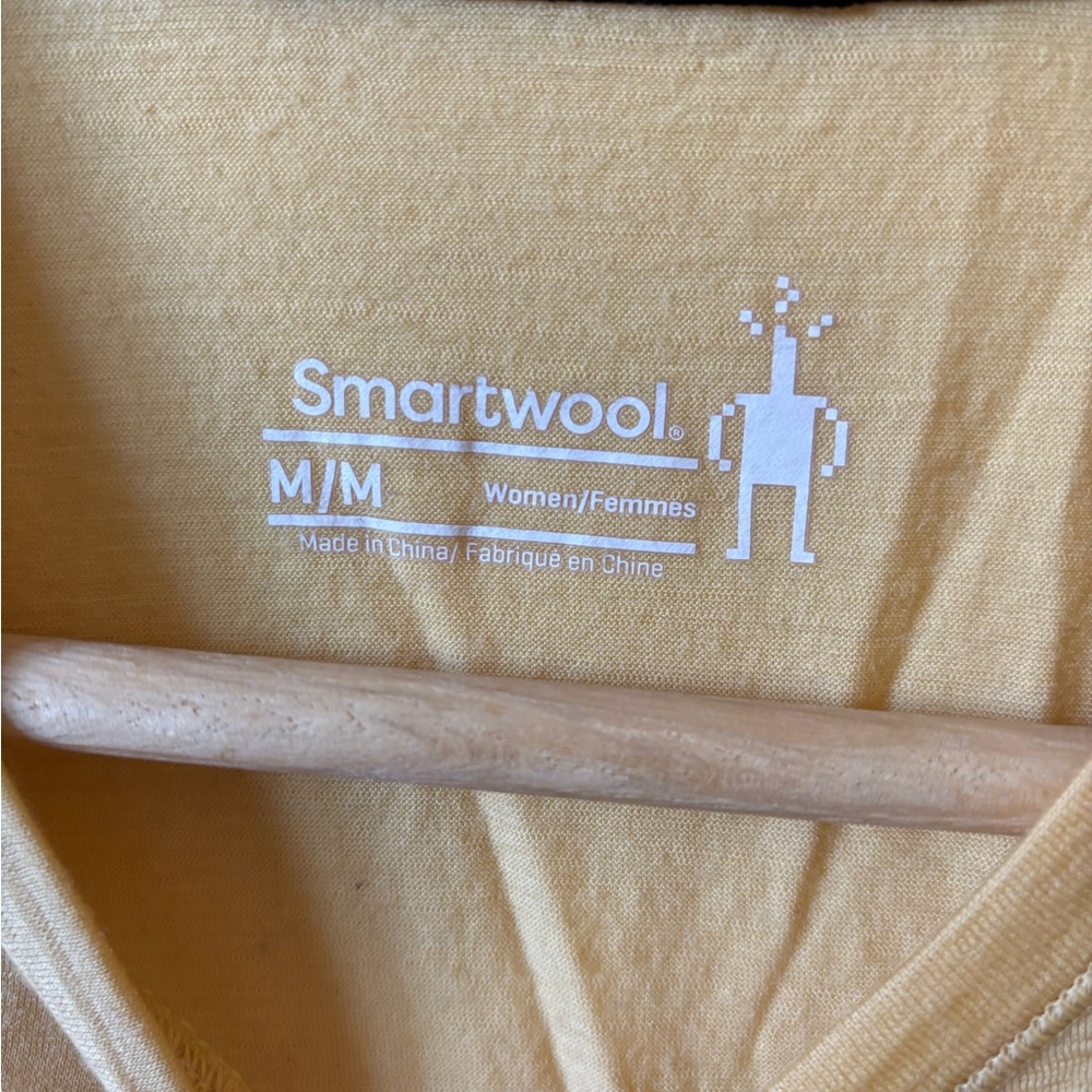 Smartwool T-Shirt, yellow - Picture 3 of 3